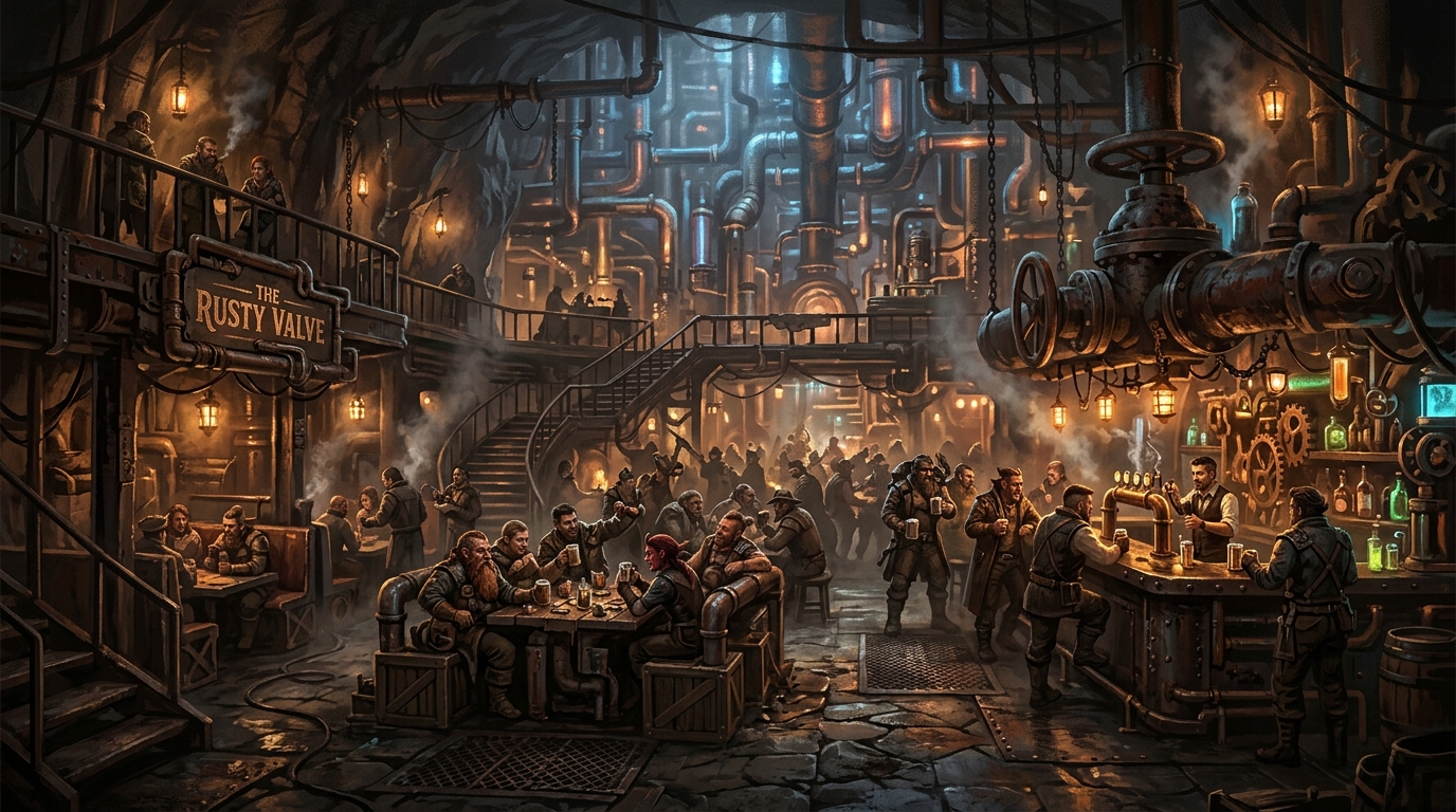 The Rusty Valve Tavern