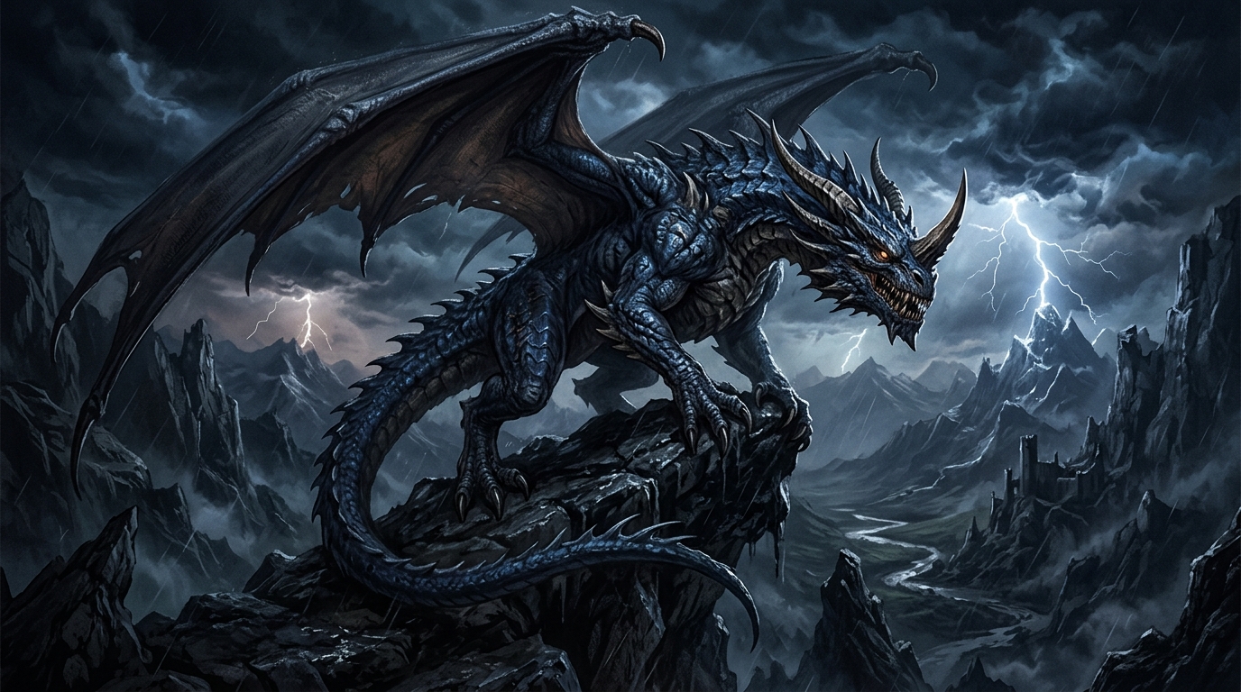 Adult Blue Dragon