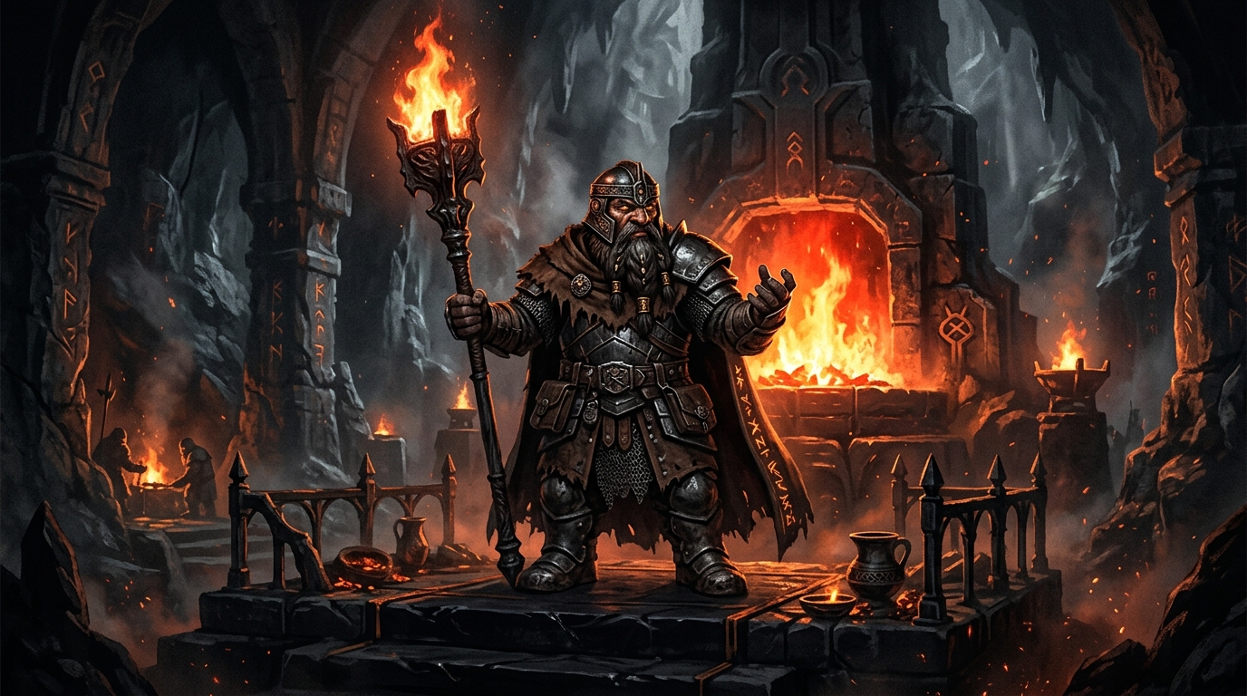 Duergar Keeper of the Flame