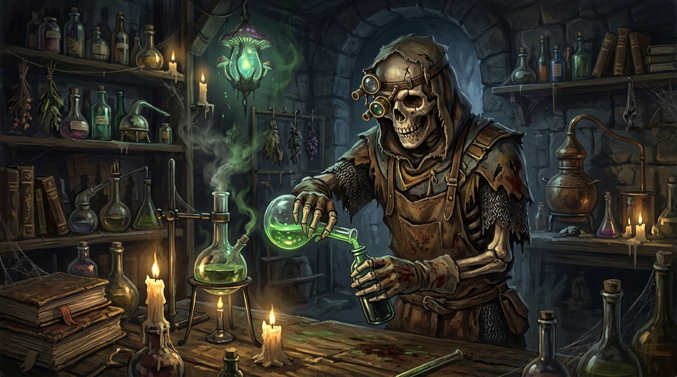 Skeletal Alchemist