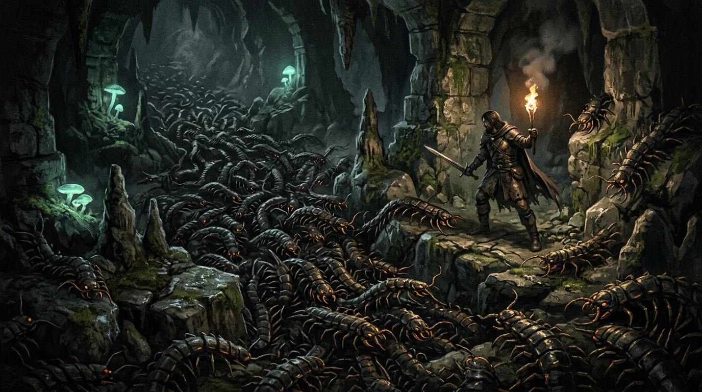 Swarm of Centipedes
