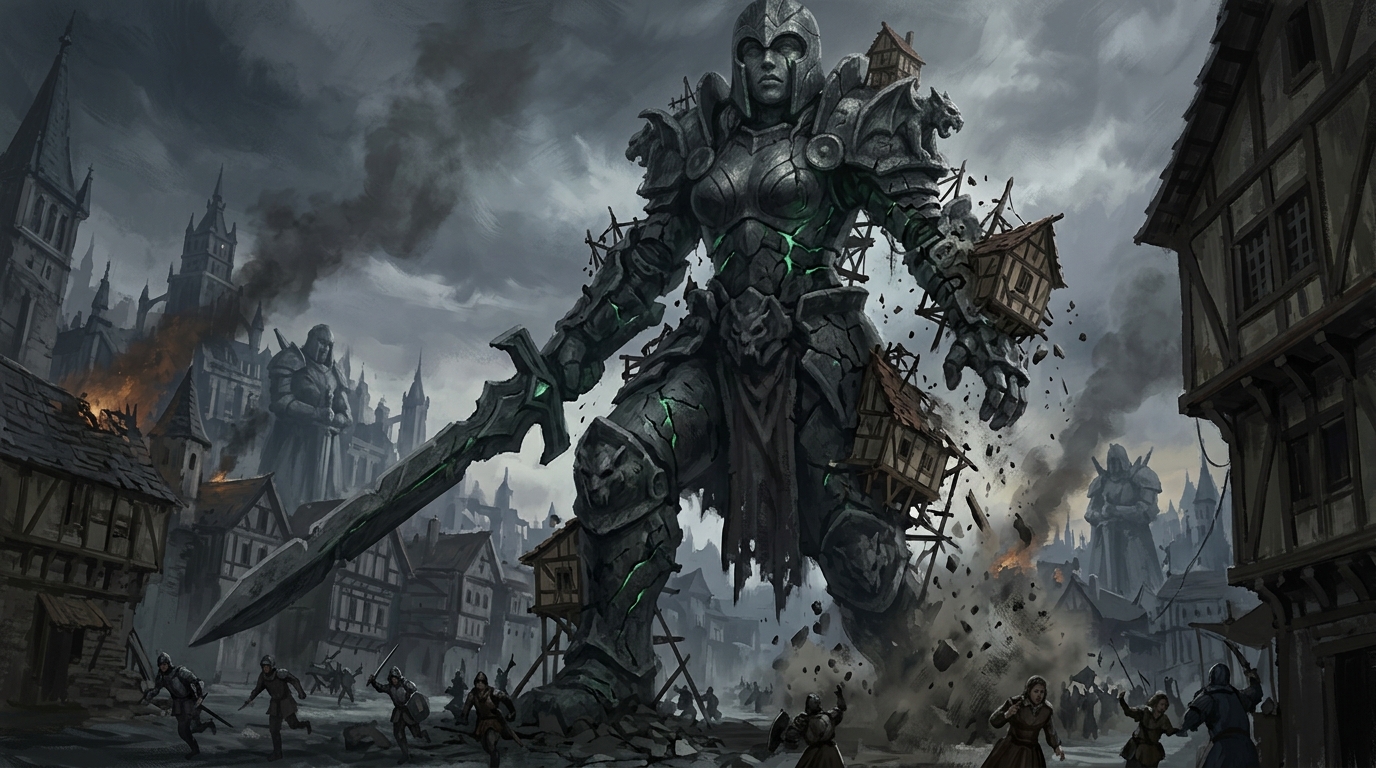 Walking Statue of Waterdeep