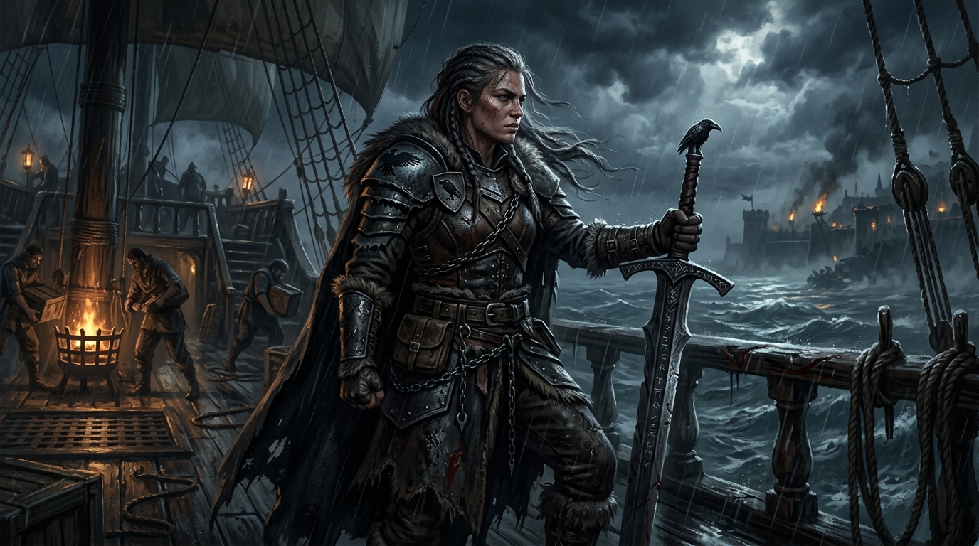 Captain Lyra Vane