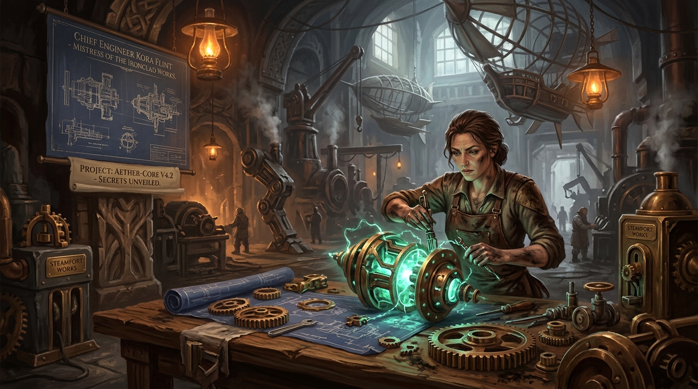 Chief Engineer Kora Flint