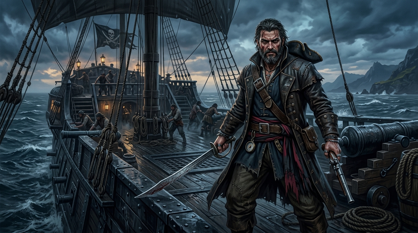 First Mate Silas Vane