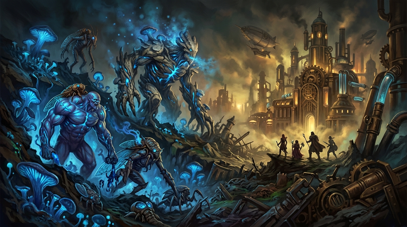 The Cicadan Swarm Genesis